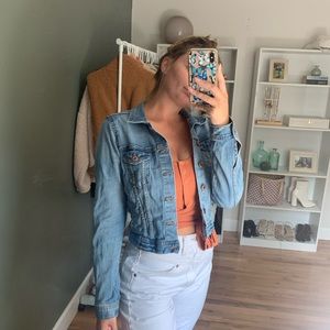 Cropped Jean Jacket